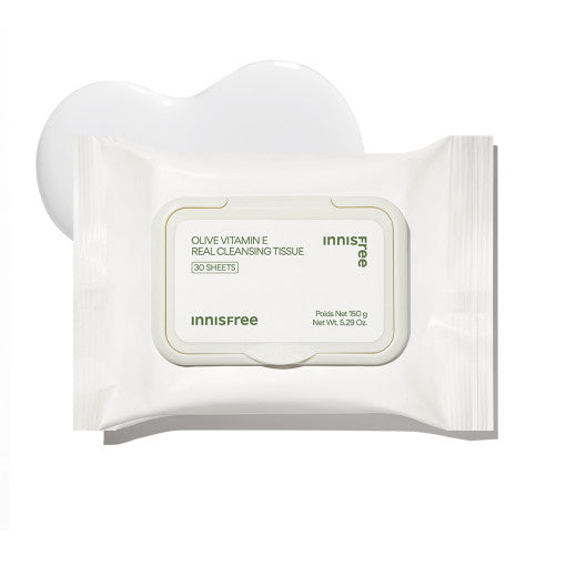 innisfree Olive Vitamin E Real Cleansing Tissue 150g (30ea) innisfree