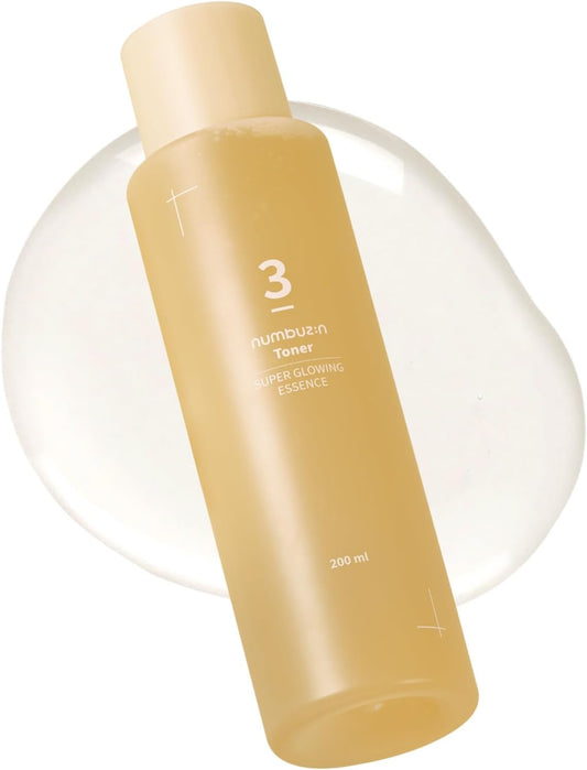 numbuzin No.3 Super Glowing Essence Toner 200ml numbuzin