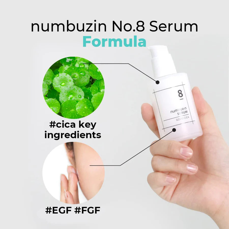 numbuzin No.8 Fine Cica Serum 50ml numbuzin