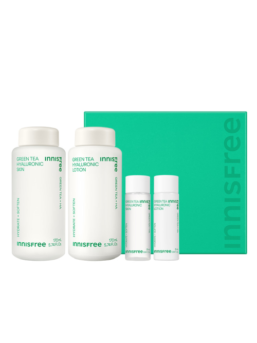 Innisfree Green Tea Hyaluronic Skincare Set innisfree