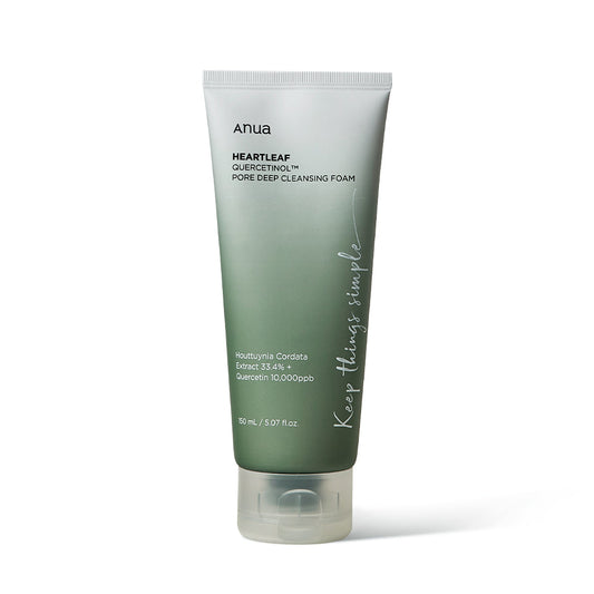 Anua HEARTLEAF QUERCETINOL PORE DEEP CLEANSING FOAM 150ml Anua