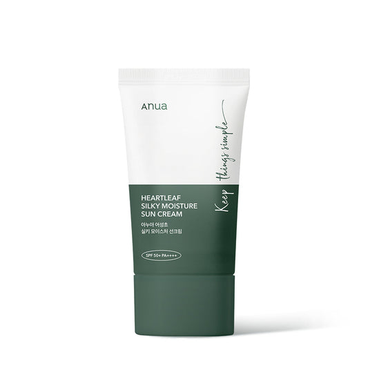 Anua HEARTLEAF SILKY MOISTURE SUNSCREEN 50ml Anua