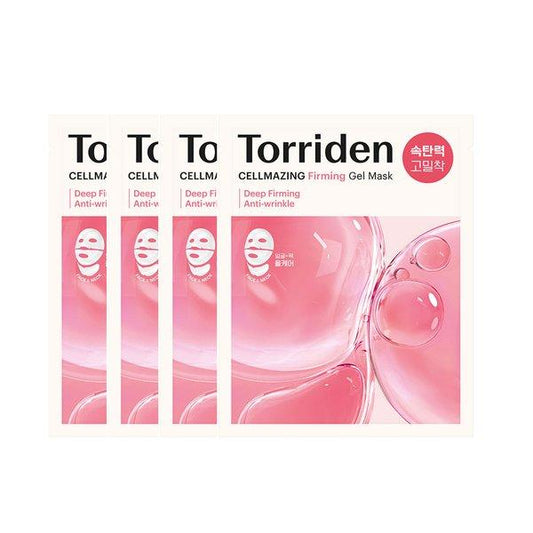 Torriden Cellmazing Firming Gel Mask Sheet 4ea (Upper/Lower Sheets) Torriden