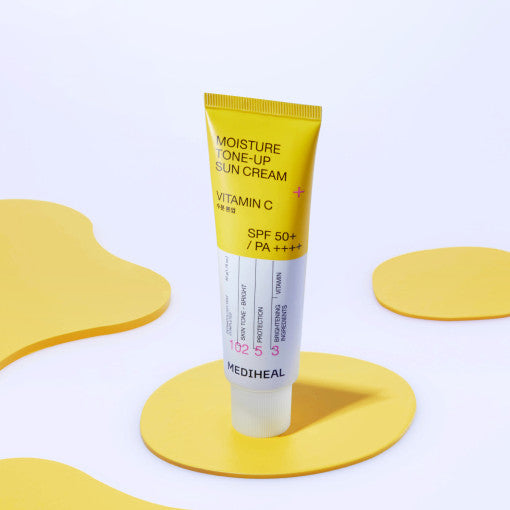 MEDIHEAL Moisture Tone-Up Sun Cream Vitamin C 50ml (SPF 50+, PA++++) MEDIHEAL