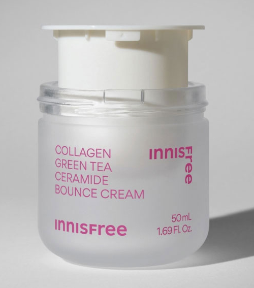 innisfree Collagen Green Tea Ceramide Bounce Cream 50ml (Refill) innisfree