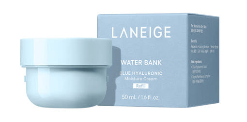 LANEIGE Water Bank Blue Hyaluronic Cream Moisturizer (Refill) 50ml LANEIGE